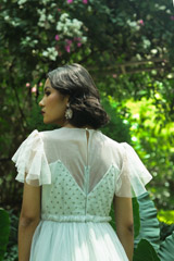 Mint Two Tier Embroidered Dressuntitled (9 of 9)